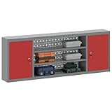 【Design fonctionnel】 Ce meuble de travail est parfaitement utile et stylé, idéal pour structurer ton atelier. Sa forme rectangulaire et son esthétique moderne plaisent à la fois aux pros et aux amateurs. Avec l'acier et le bois d'ingénierie, tu obtiens une solidité sans pareille, et les pieds réglables te permettent d'ajuster ton espace de travail comme tu le souhaites.