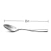 Eslite 12-Piece Large Stainless Steel Dinner Spoons,8 Inches