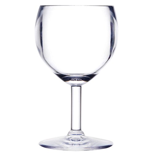 Yanco SM-08-W Stemware Wine Glass, 8 oz Capacity, 3