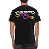 NIETRET Men's Dj Tiesto Music Merch T-Shirt Multi-Faceted Printed Short Sleeve Shirts Round Neck Graphic Tee Tops Black XXL #1