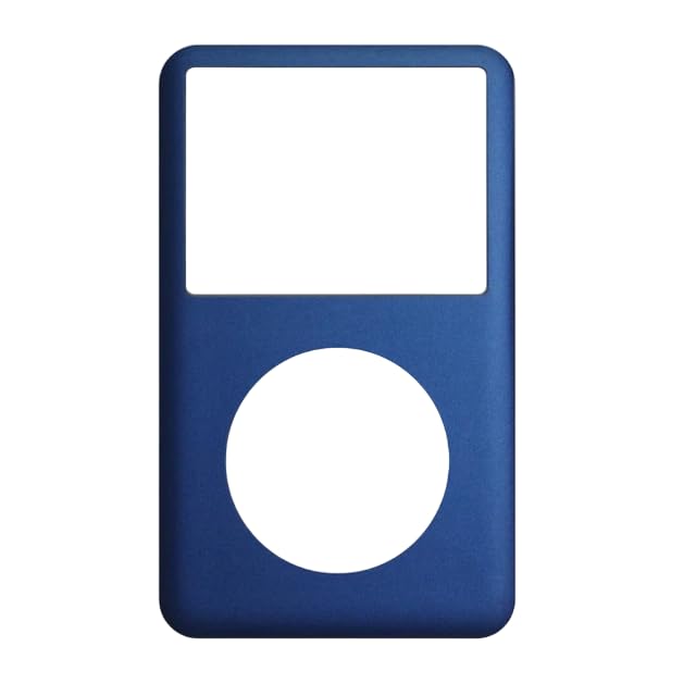 Replacement Faceplate for Apple iPod Classic 6th / 7th Generation 80GB 120GB 160GB - Blue by MCMConcepts