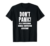 Assistent für Fahrzeuginspektion T-Shirt