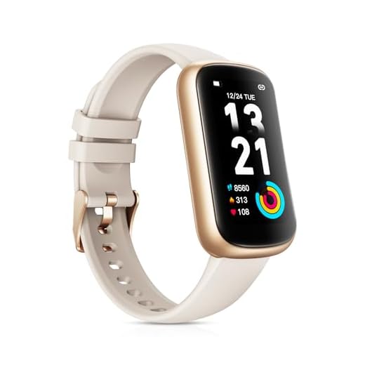 BOALZETD Smartwatch Donna, 1,47'' Orologio Fitness con Cardiofrequenzimetro/SpO2/Sonno/Stress, Contapassi Activity Tracker, Notifiche/Impermeabile 3ATM Sportivo Bracciale per Android iOS, Oro Rosa