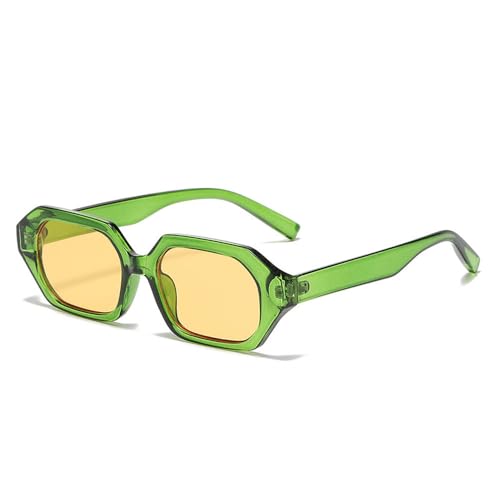 Lunettes de soleil rectangulaires pour flâner en terrasse et festivals d'été