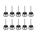 10 Pack Automotive Silicon Diodes, ZQ50A Press Fit Diode Alternator Rectifier, For Generator Inverter Converter Welder And Industrial Electrical Equipment, Wide Application(Negative)