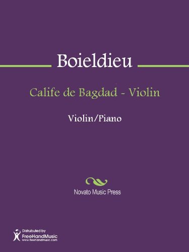 Calife de Bagdad - Violin (English Edition)