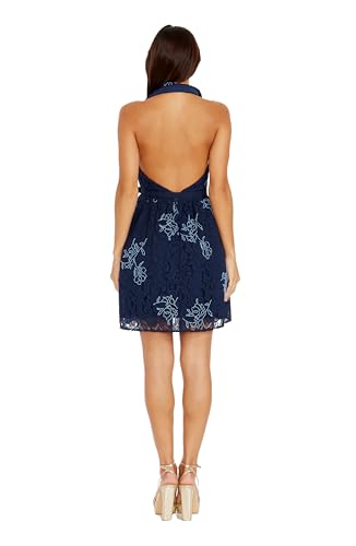 Image of Dress the Population Women's Saxon Fit and Flare Mini Dress
