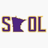 Skol MN Sticker Vinyl Bumper Sticker 6 Mil Thick - Size 5'
