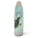 Nmbvcxz Peacock Ironing Board Cover and Pad，Non Stick Resist Scorching and Staining，Standard Size