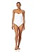 Anne Cole Women's Twist Front Shirred One Piece Swimsuit, Black, 6