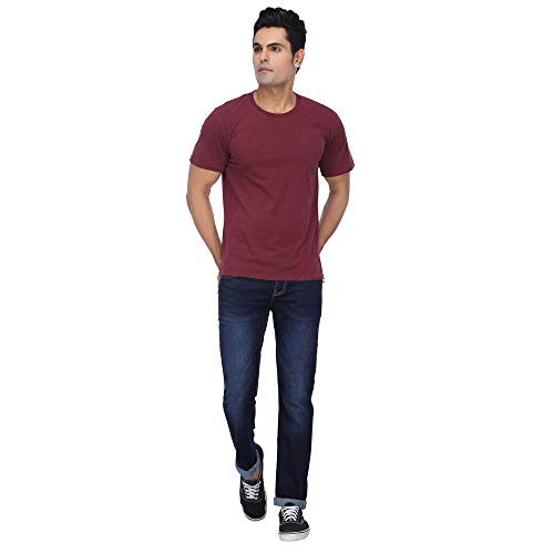 Image of Celio Mens Round Neck Solid T-Shirt