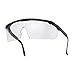 Produktbild LIOOBO 2 STK. Schutzbrille einstellbar mit klaren, kratzfesten Anti-Fog-Wrap-Around-Gläsern und rutschfesten Griffen, UV-Schutz (schwarz)