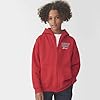Purple Print House Personalised Kids Zipped Up Hoodie Boys Girls Any Text Image Photo Custom School Logo Uniform Full Length Zipper Hoody Hooded, 5-6 Years, Kelly Green #2