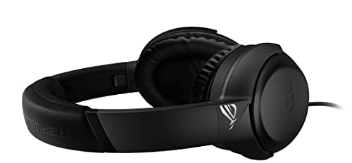 ROG Strix Go Core Wired Gaming Headset (Detachable Discord Certified Mic, 40mm Drivers, Hi-Res Audio, Lightweight, 3.5mm, For PC, Mac, PS4, PS5, Xbox One, Switch and Mobile devices)- Black - Cuffia gaming - Immagine 4