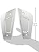 Kuryakyn 7015 Motorcycle Foot Control Component: Passenger Floorboard Covers for Honda Gold Wing GL1800 Motorcycles, Chrome, 1 Pair