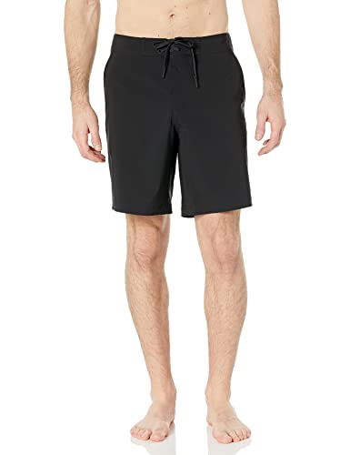 Amazon Essentials Men's Board Shorts, Washed Black, XX-Large