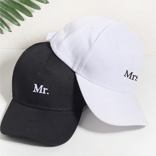 Image of Mr and Mrs Hats for Honeymoon Essentials,Engagement Gifts for Couples,Wedding Gifts for Bride and Groom