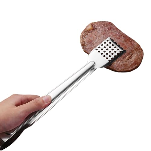 Bbq - Salchicha para cocina para cocinar, cocina para cocina - Pinza para alimentos de acero inoxidable para barbacoas, restaurantes, cocinas