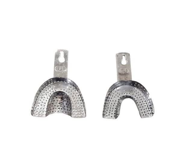 NMD NEXUS MEDODENT Dental Indian Dental Alginate Impression Trays (No.1 Small)(Pack Of 10Pcs/ 5 Pairs) (B09SHBYPZC) Amazon Price History, Amazon Price Tracker