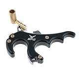 DYNWAVE 4 Release Aid, Thumb Release Tool for Compound Bow 3 Colors to Chose, Black