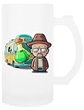 TAMBOOTEE T Rex Jarra De Cerveza De Vidrio Taza Para Beber Con Asa Glass Beer Mug