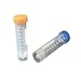 Bipee Conical Centrifuge Tubes 50mL, 50 PCS Pack Sterile Plastic Test Tubes with Screw Caps, Polypropylene Container with Graduated and Write-on Spot, Non-Pyrogenic, DN/RNase Free