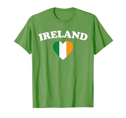 Irlanda para niños y niñas irlandeses con bandera de Irlanda Camiseta