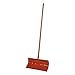 Emsco Group 1215-1 Bigfoot Steel Pusher Design-20 Blade-Non-Stick Coating-Wooden Handle Snow Shovel, 20