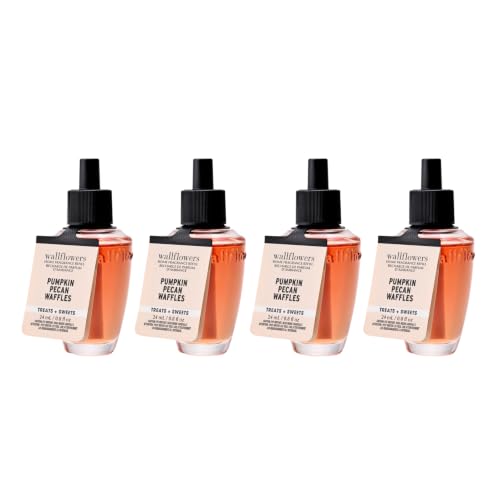 Bath & Body Works Wallflowers Refills, Pumpkin Pecan Waffles Scent, 4 Pack - image 1