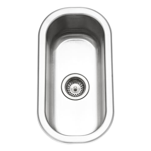 Houzer Club Stainless Steel Kitchen Bar & Prep Sink: 10