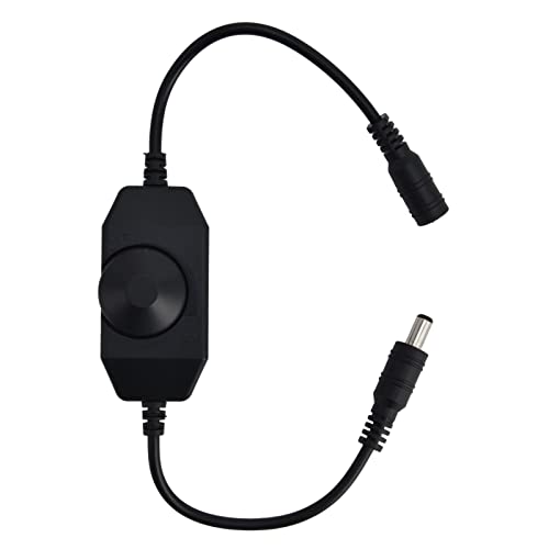 Stepless Dimming LED Strip Lights Dimmer Switch LED Rope Light Dimmer for Aquarium Lighting