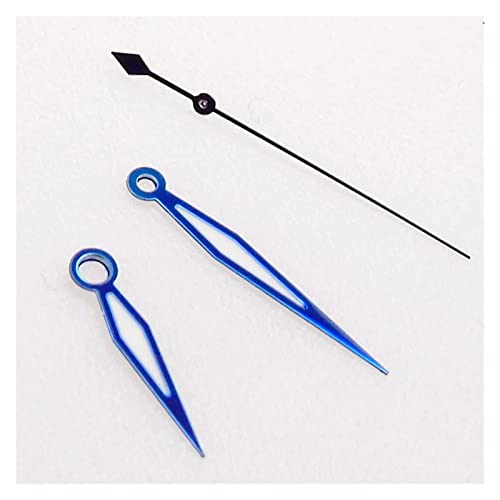 YANGQI yaoqijie - Lancette luminose per orologio blu compatibile con Miyota 8215 821A 8205, compatibile con orologi Mingzhu/DG 2813, durata degli aghi