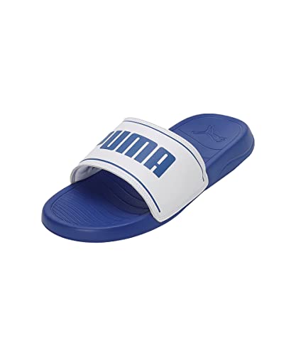 Puma unisex-adult Slide Max Royal Sapphire-White Slide Sandal - 9 UK (39453705)