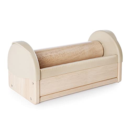 Kaplan Early Learning Wooden Tape Dispenser With Eight 1" Colorful Rolls Of Craft Tape #TOP1