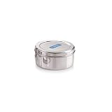 Neelam Stainless Steel 7 26G Puri Dabba, 350 ml, Silver