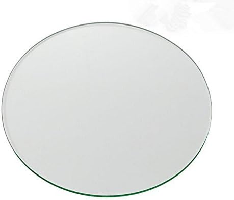 Wisamic Clear Circle Borosilicate Glass for 3d Printers Borosilicate Glass Platform for Afinia and UP! 3D Printers 120 * 3mm