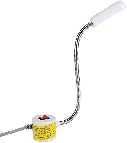 Amazon Co Jp Ledデスクライト ミシン用ライト 磁石ベース 1w Ac110 250v Led12個 作業ライト 軽作業グースネックランプ 仕事用 作業用 夜間作業などで大活躍 ホーム キッチン