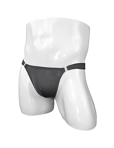 Mens Thongs Underwear Low Rise Ice Silk Sexy T Back Briefs Bulge Enhancing Pouch G String Boxers Underpants 2 Pack2