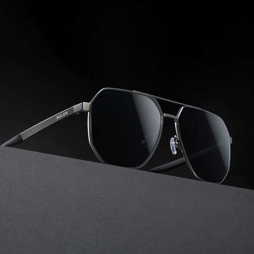 BOLON Men Women Classic Aviator Polarized Sunglasses, Exclusive Eyewear Brand of EssilorLuxottica4