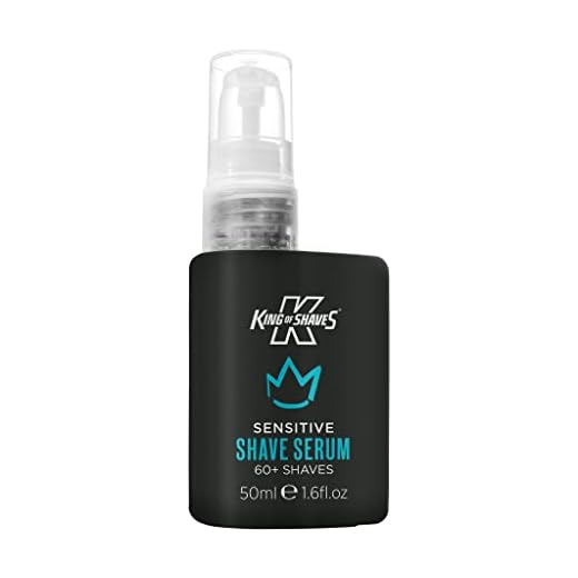King of Shaves Sensitive Shaving Face Serum for Men - 50ml