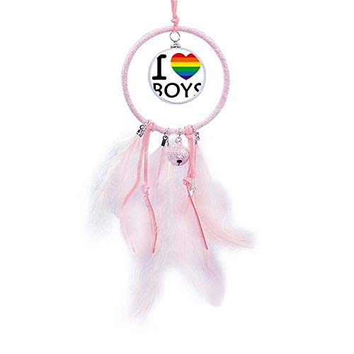 Atrapasueños LGBT Pequeña Campana Decoración Dormitorio para hogar moderno 2