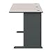 Bush Business Furniture Series A 72W Desk in Slate and White Spectrum