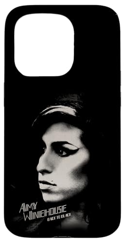 Coque iPhone 15 Pro Amy Winehouse Back to Black pour protéger votre smartphone avec style