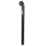 Die schwarze Sattelstütze ist gut für Straßen- und Mountainbike-Sattelstützen geeignet.