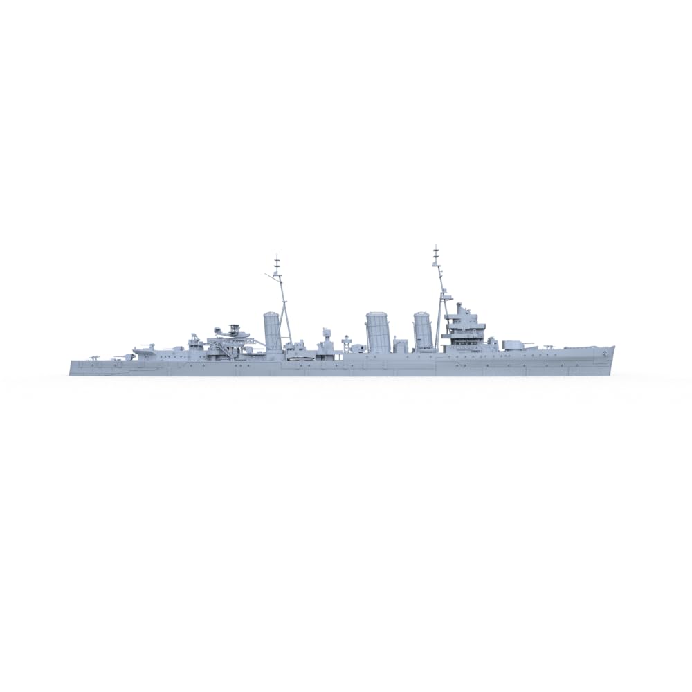 MRY-SFW LFC350607-A 1/350 Militär Modellbausatz WWII British Emerald Class Enterprise (D52) 1944 Cruiser Kriegsschiff