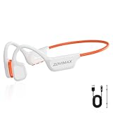 ZOVIMAX Militär Knochenschall Kopfhörer, Bluetooth 6.0, IP68 Wasserdichte Schwimmen Sportkopfhörer mit MP3-Player 32G Speicher, 12h Laufzeit Windschutz Open Ear Sportkopfhörer, Schwimmen/Laufen/Radeln