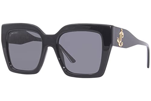Jimmy Choo Lunettes de Soleil ELENI/G/S Black Pattern Grey/Grey 53/20/145 femme