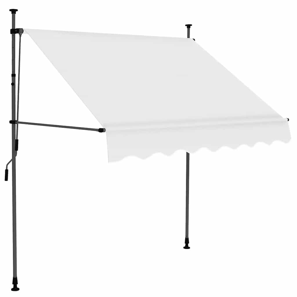 Genérico Toldo Manual retráctil con LED Crema 100 cm,Casa y jardín,Jardín,Artículos de Exterior,Toldos-145869