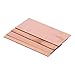 AllGIFT Pure Copper Sheet,DIY 100x50mm T2 Copper Discs Durable Blanks Metal Sheets for Crafts, Electrical Repairs, Industry(2x50x100mm)
