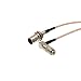 HD SDI DIN 1.0/2.3 right angle to BNC Female RG179 cable for Blackmagic HyperDeck Shuttle 75ohm